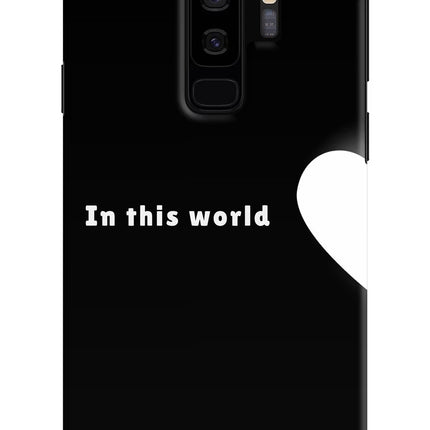 This World Samsung S9 Plus Hard Case Back Cover by Casekaro