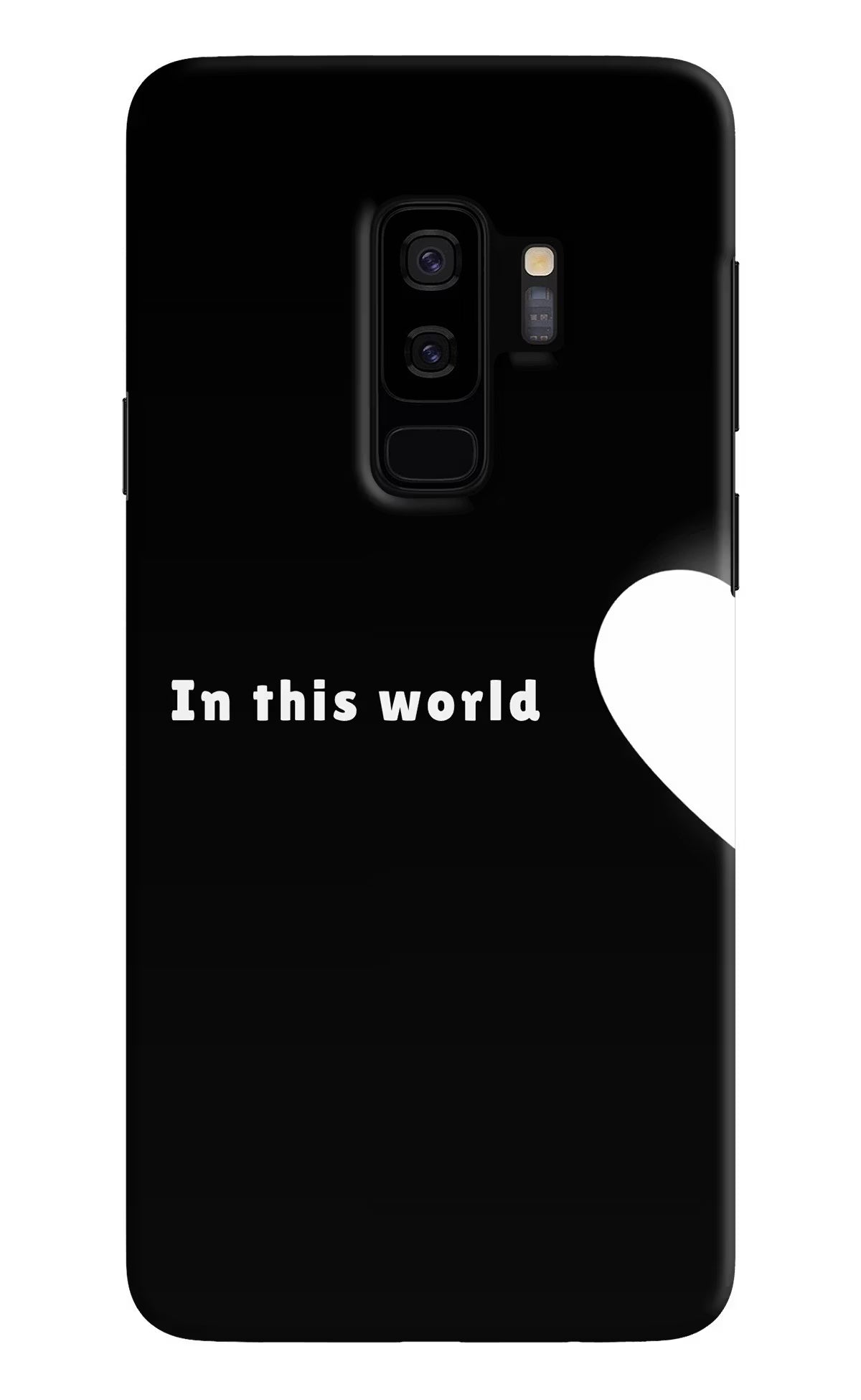 This World Samsung S9 Plus Back Cover