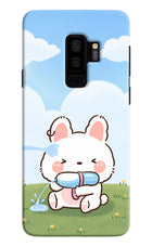 Bunny Treat Samsung S9 Plus Hard Case Back Cover by Casekaro