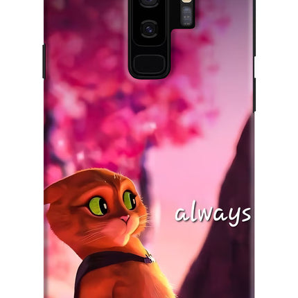 Always Cat Samsung S9 Plus Hard Case Back Cover by Casekaro