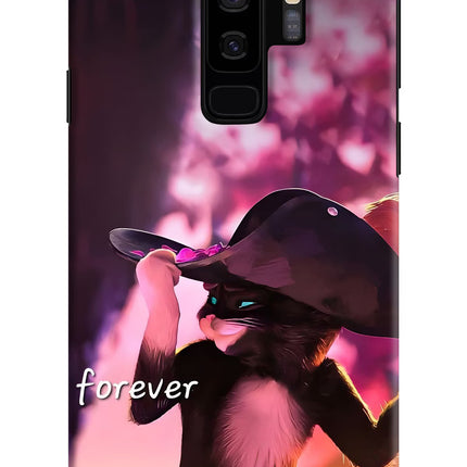 Forever Cat Samsung S9 Plus Hard Case Back Cover by Casekaro