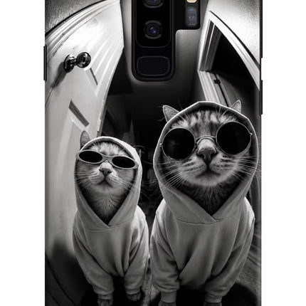 Hood Cats Samsung S9 Plus Hard Case Back Cover by Casekaro