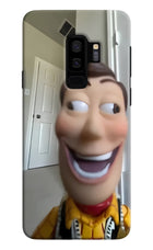 Side Eye Woody Samsung S9 Plus Hard Case Back Cover by Casekaro
