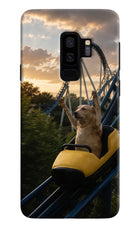 Rollercoaster Dog Samsung S9 Plus Hard Case Back Cover by Casekaro