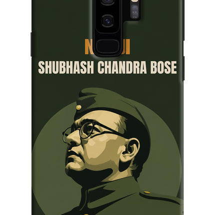 Netaji Legacy Samsung S9 Plus Hard Case Back Cover by Casekaro