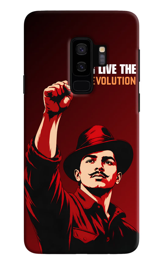 Bhagat Singh Revolution Samsung S9 Plus Back Cover
