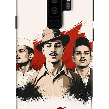 Bhagat Singh Trio Samsung S9 Plus Hard Case Back Cover by Casekaro