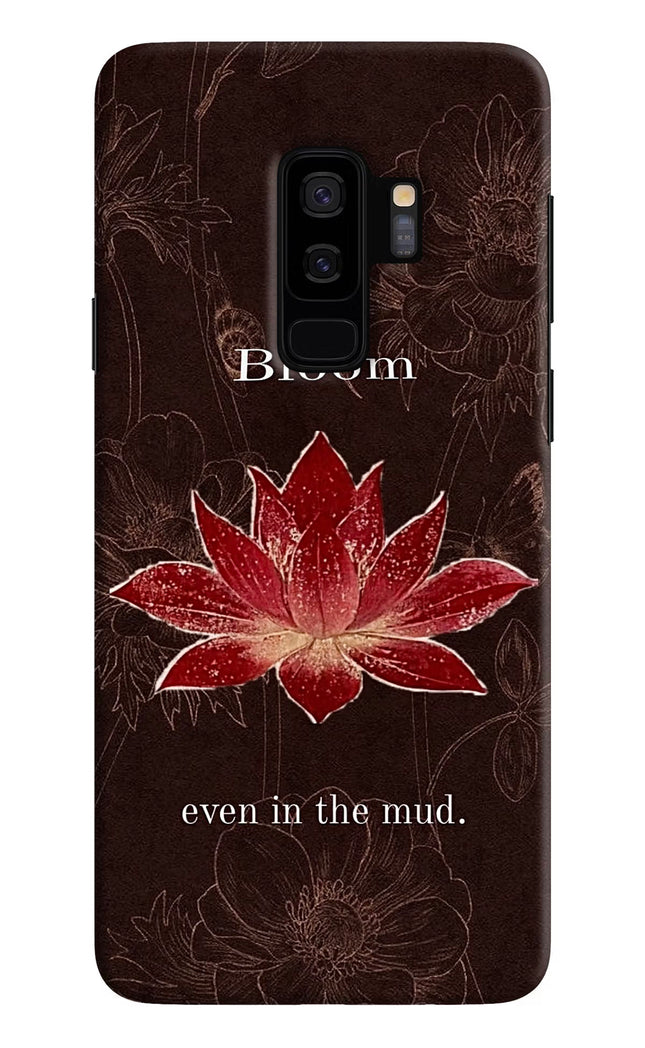 Bloom Samsung S9 Plus Hard Case Back Cover by Casekaro