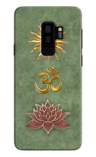 Om & Lotus Samsung S9 Plus Back Cover