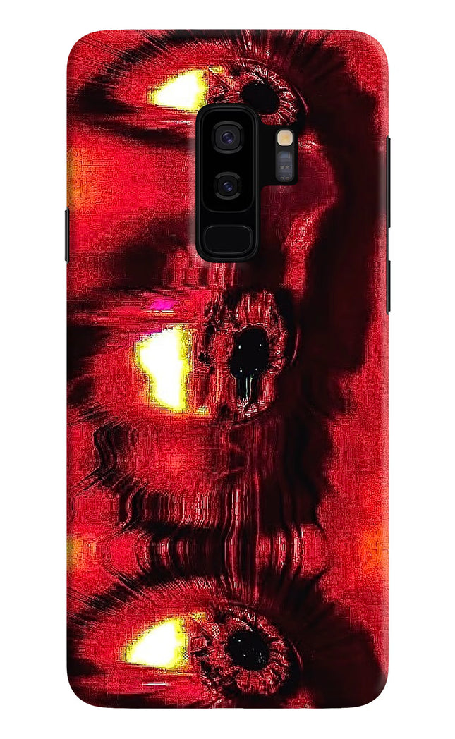 Fire Eye Samsung S9 Plus Hard Case Back Cover by Casekaro