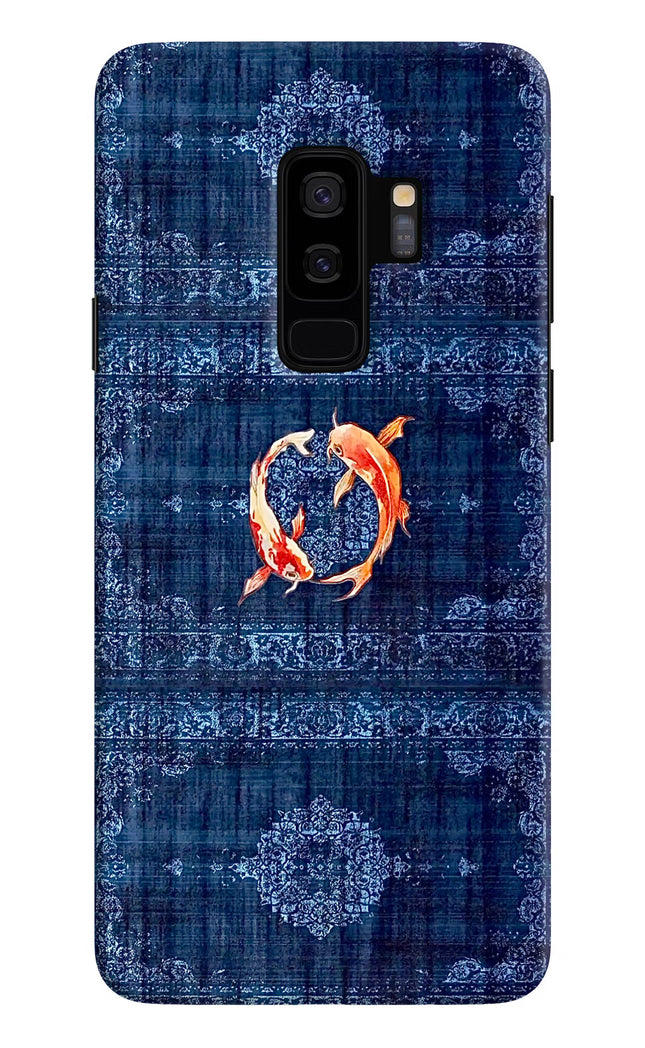 Koi Blue Samsung S9 Plus Hard Case Back Cover by Casekaro