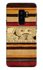 Vinyl Stripes Samsung S9 Plus Hard Case Back Cover by Casekaro