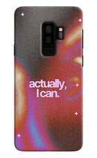 Pink Aura Samsung S9 Plus Back Cover