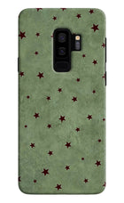 Green Stars Samsung S9 Plus Back Cover