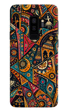 Folk Print Samsung S9 Plus Back Cover