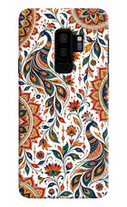 White Mayura Samsung S9 Plus Back Cover