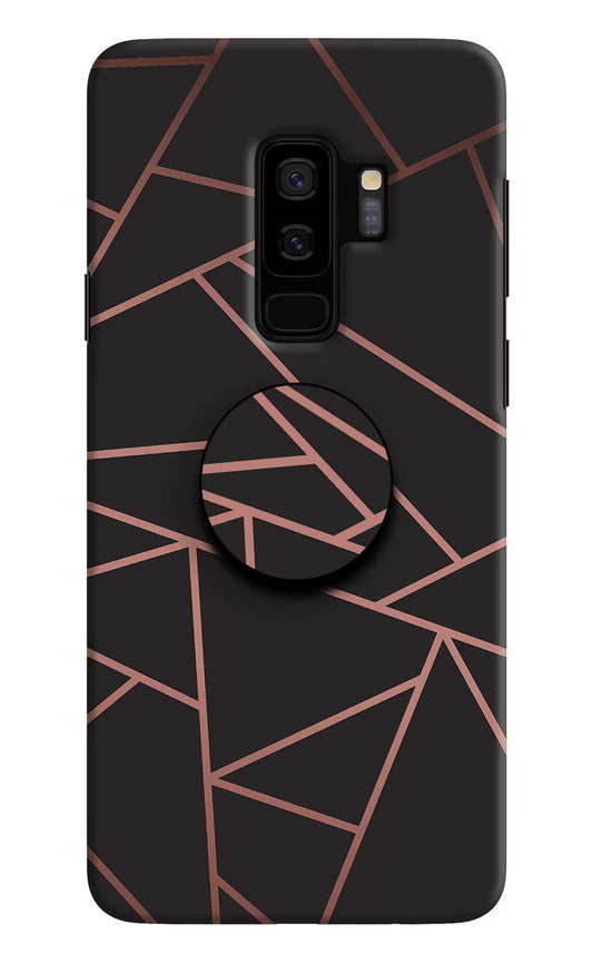 Geometric Pattern Samsung S9 Plus Pop Case by Casekaro