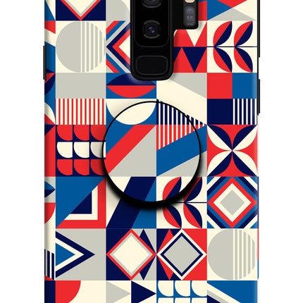 Colorful Pattern Samsung S9 Plus Pop Case by Casekaro