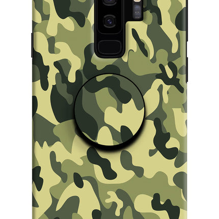 Camouflage Samsung S9 Plus Pop Case by Casekaro