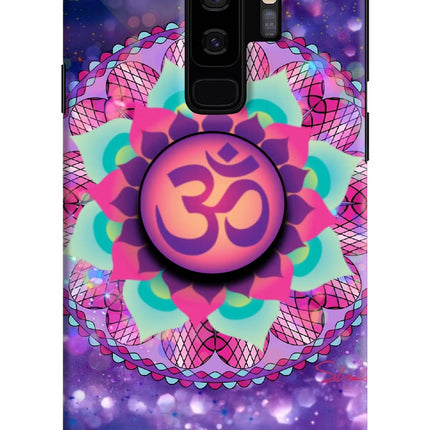 Om Purple Samsung S9 Plus Pop Case by Casekaro