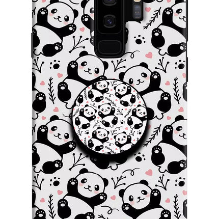 Cute Panda Samsung S9 Plus Pop Case by Casekaro