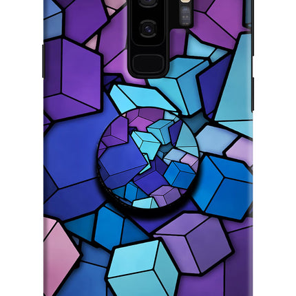 Cubic Abstract Samsung S9 Plus Pop Case by Casekaro