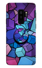 Cubic Abstract Samsung S9 Plus Pop Case by Casekaro
