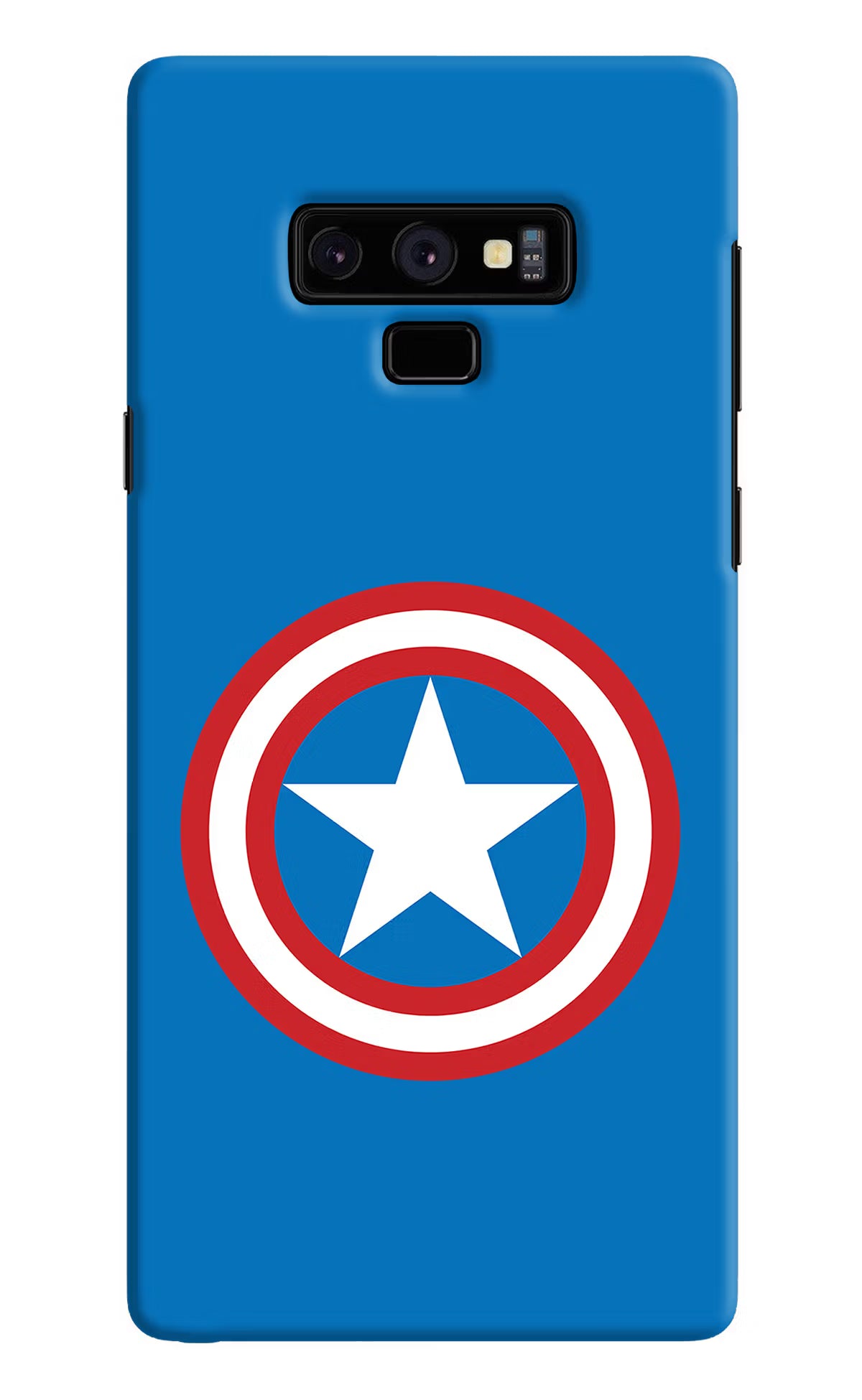 Captain America Logo Samsung Note 9 Hard Case Back Cover by Casekaro