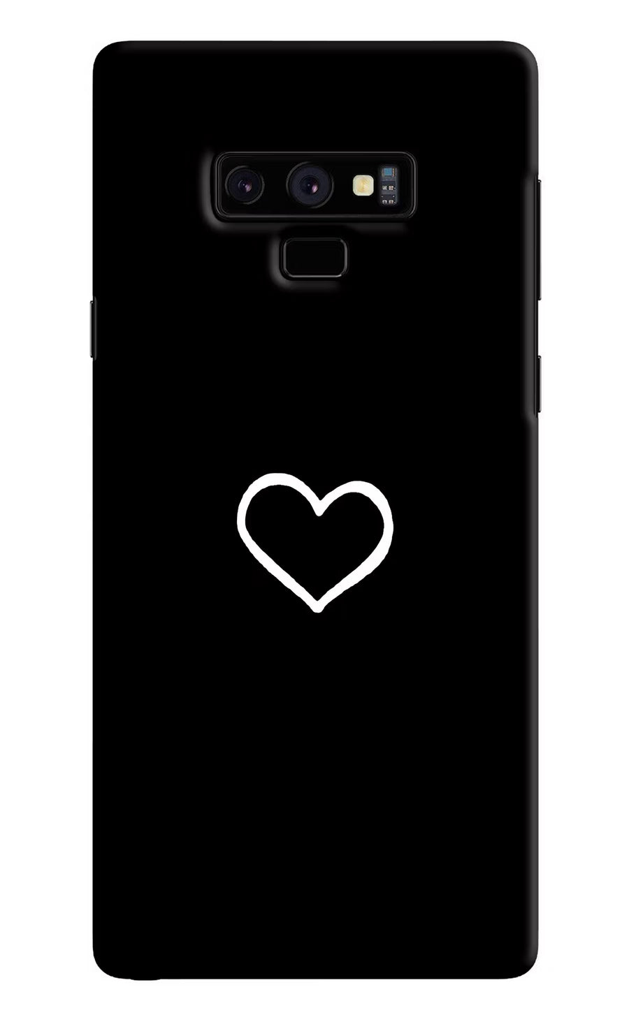 Heart Samsung Note 9 Back Cover, Hard case
