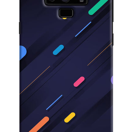 Abstract Design Samsung Note 9 Hard Case Back Cover by Casekaro