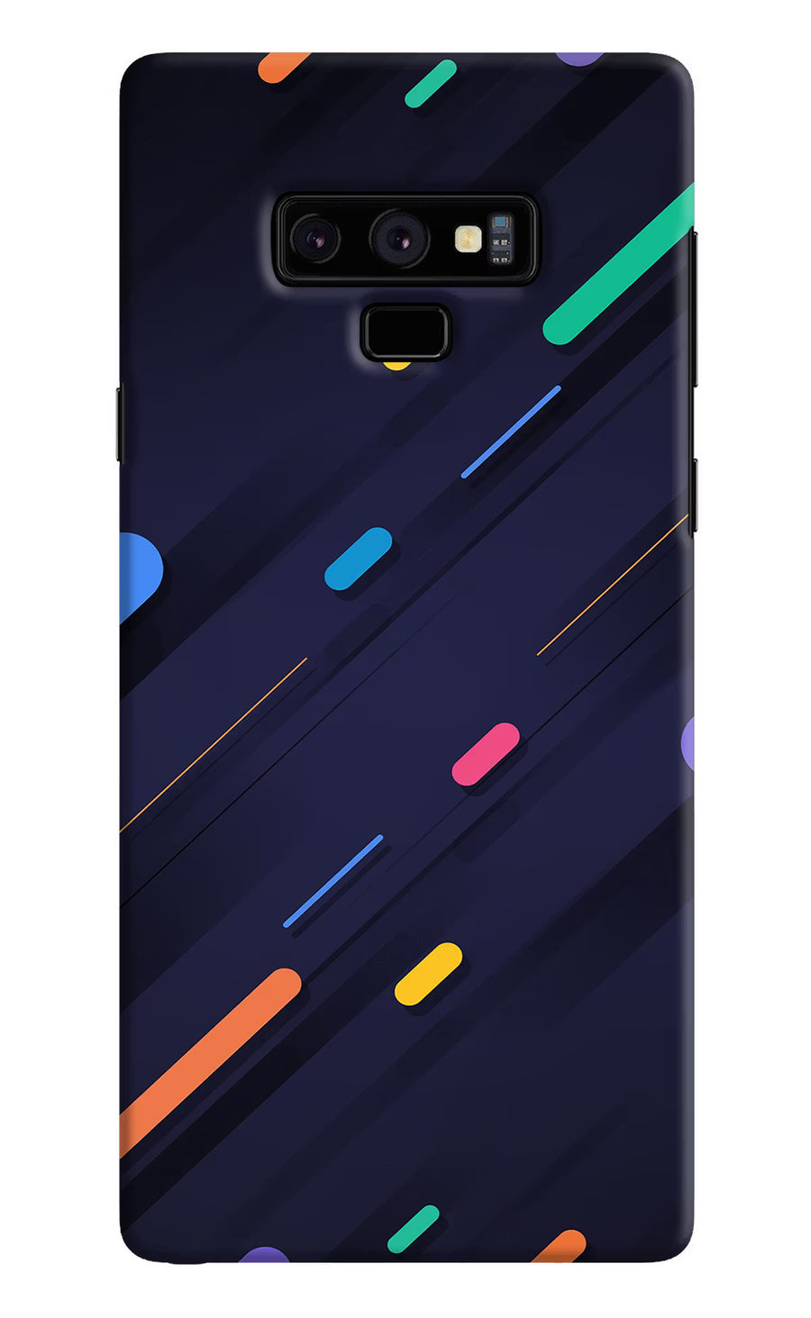 Abstract Design Samsung Note 9 Back Cover, Hard case