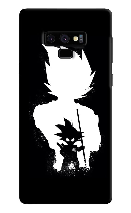 Goku Shadow Samsung Note 9 Hard Case Back Cover by Casekaro