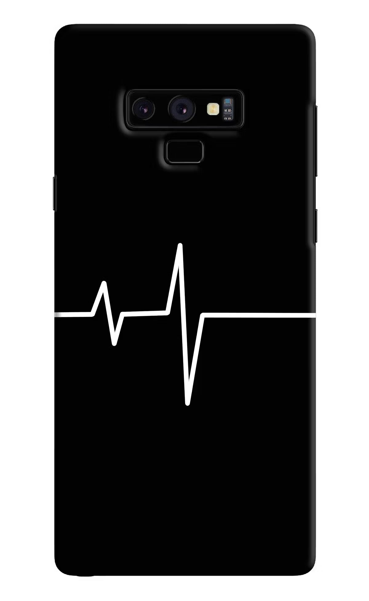 Heart Beats Samsung Note 9 Hard Case Back Cover by Casekaro