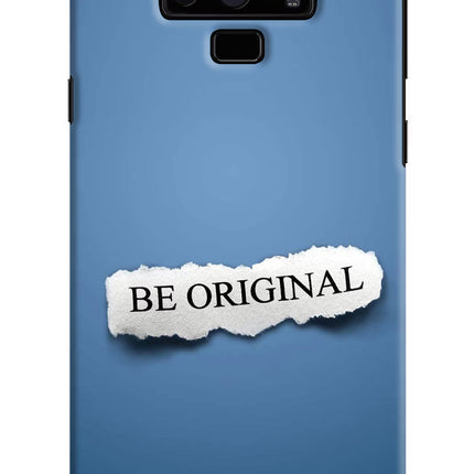 Be Original Samsung Note 9 Hard Case Back Cover by Casekaro