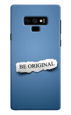 Be Original Samsung Note 9 Hard Case Back Cover by Casekaro
