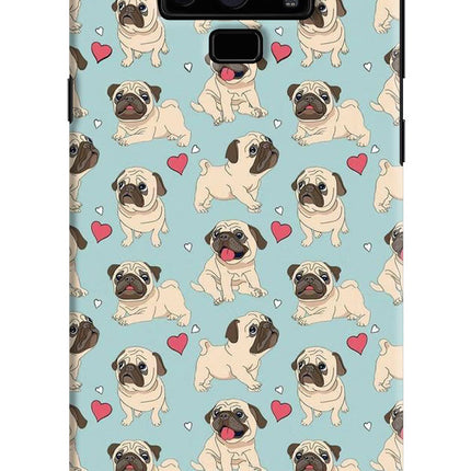 Pug Dog Samsung Note 9 Hard Case Back Cover by Casekaro