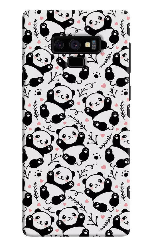 Cute Panda Samsung Note 9 Hard Case Back Cover by Casekaro
