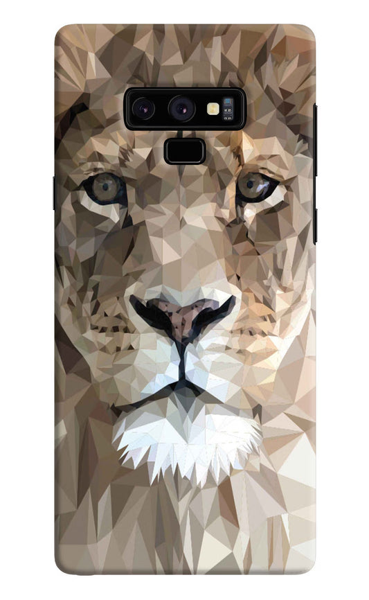 Lion Art Samsung Note 9 Hard Case Back Cover by Casekaro