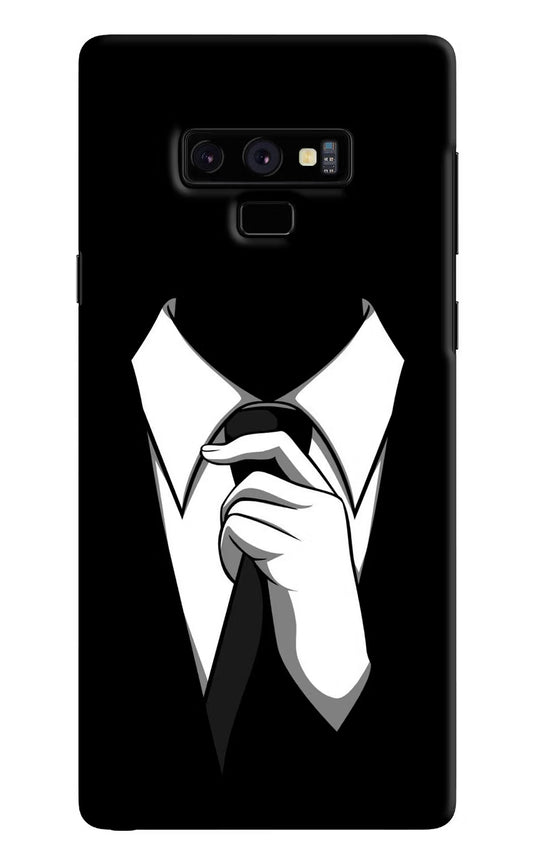 Black Tie Samsung Note 9 Hard Case Back Cover by Casekaro