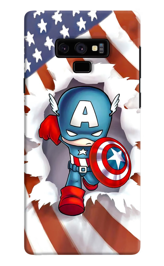 Captain America Samsung Note 9 Hard Case Back Cover by Casekaro