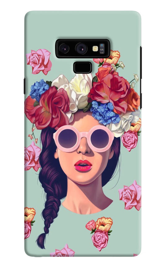 Pretty Girl Samsung Note 9 Hard Case Back Cover by Casekaro