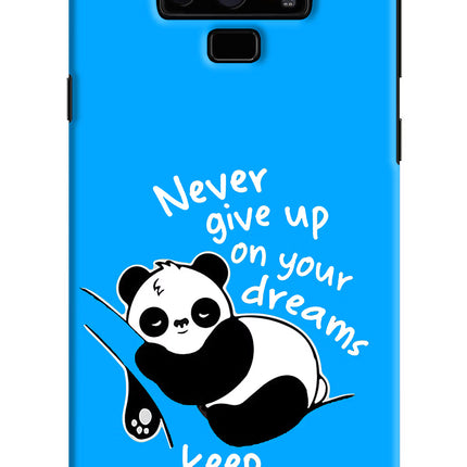 Keep Sleeping Samsung Note 9 Hard Case Back Cover by Casekaro