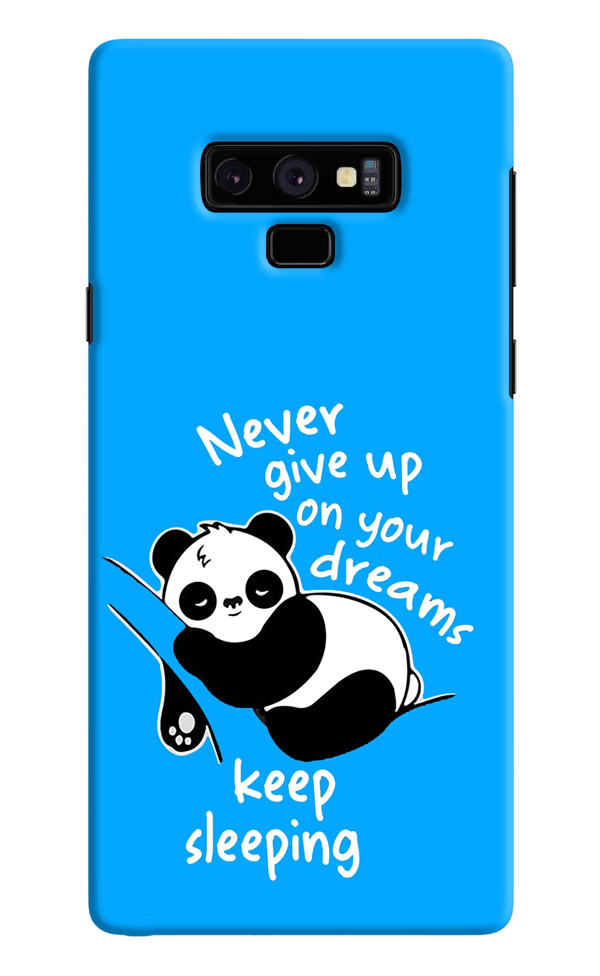 Keep Sleeping Samsung Note 9 Hard Case Back Cover by Casekaro