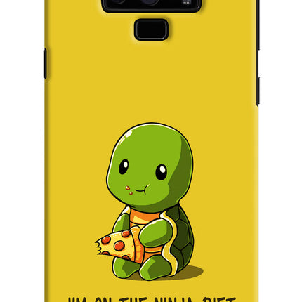 I'm on Ninja Diet Samsung Note 9 Hard Case Back Cover by Casekaro