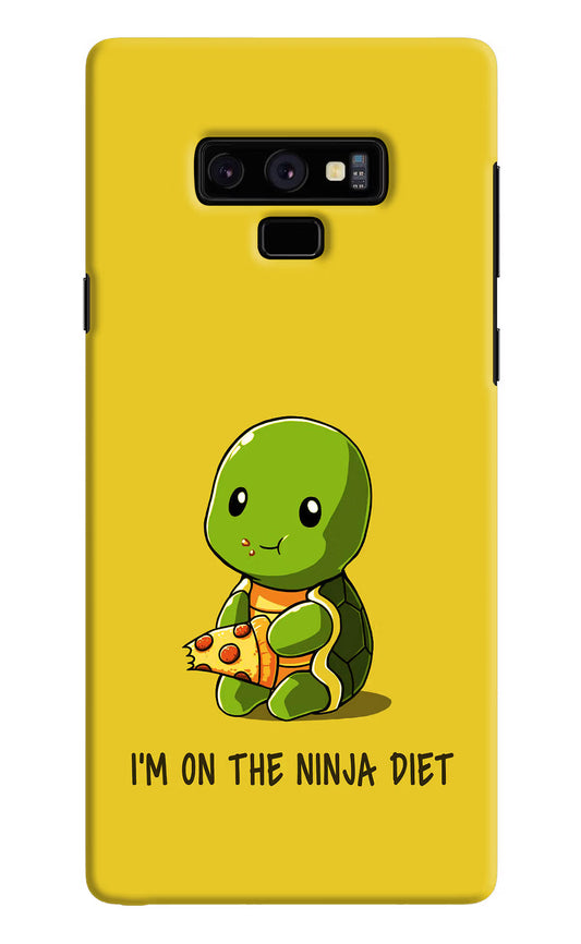I'm on Ninja Diet Samsung Note 9 Hard Case Back Cover by Casekaro