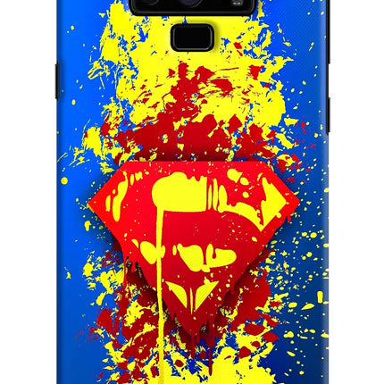 Superman logo Samsung Note 9 Hard Case Back Cover by Casekaro