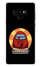 Among Us Shhh! Samsung Note 9 Hard Case Back Cover by Casekaro