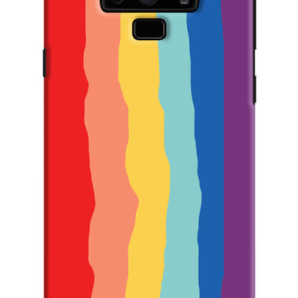 Rainbow Samsung Note 9 Hard Case Back Cover by Casekaro