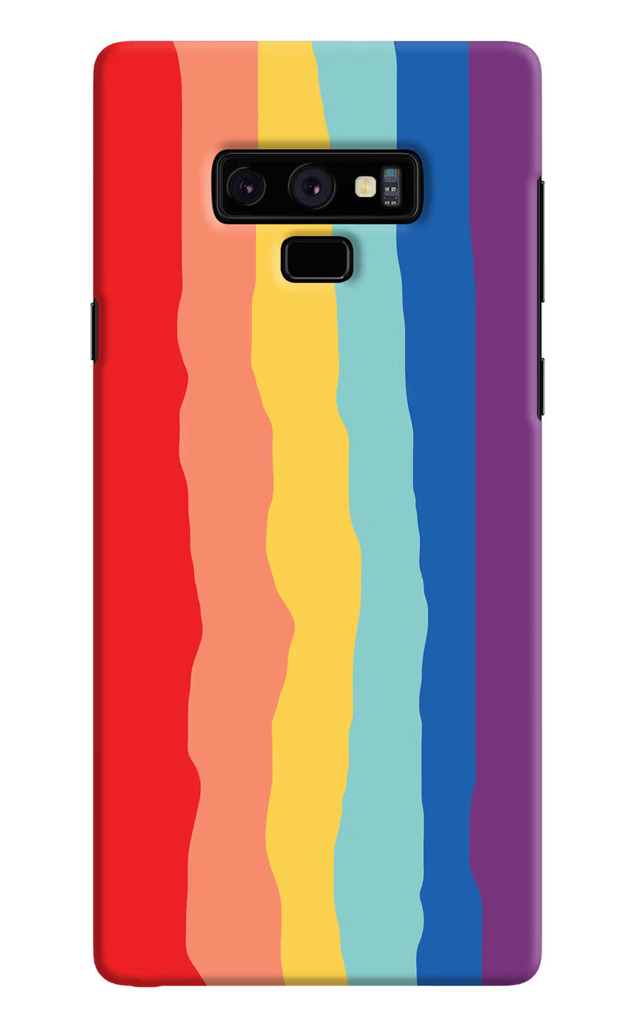 Rainbow Samsung Note 9 Back Cover, Hard case
