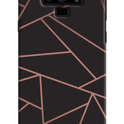 Geometric Pattern Samsung Note 9 Hard Case Back Cover by Casekaro